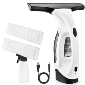 Cordless Window Vacuum and Squeegee Tool Set
