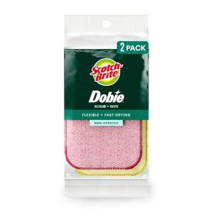 Scotch-Brite Dobie Cleaning Cloths, 2-Pack