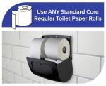 Double Roll Wall-Mount Toilet Paper Dispenser