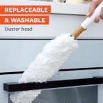 Full Circle Washable Microfiber Duster with Replaceable Head
