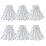 Matthew Cleaning Disposable Loop-Open Wet Mop Heads 6 Pack