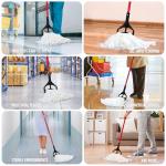 Matthew Cleaning Disposable Loop-Open Wet Mop Heads 6 Pack