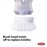 OXO Good Grips Brush with Soap Dispenser & Holder