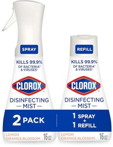 Clorox Disinfecting Mist Spray and Refill Set