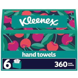 Kleenex Disposable Paper Hand Towels, 360 Total Tissues