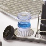 OXO Good Grips Brush with Soap Dispenser & Holder