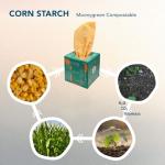 Moonygreen Compostable 13 Gallon Heavy-Duty Trash Bags