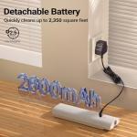 iDOO Electric Spin Mop with LED Headlight