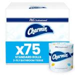 Charmin Commercial Toilet Paper - 2-Ply Rolls, 75 Pack