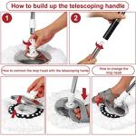 360° Spin Mop and Bucket Wringer Set