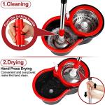 360° Spin Mop and Bucket Wringer Set