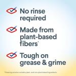 Clorox Compostable Cleaning Wipes, Lemon Scent, 3 Pack