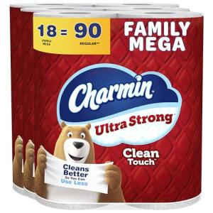 Charmin Ultra Strong Toilet Paper 18 Mega Rolls