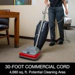 Sanitaire SC679K Commercial Upright Vacuum Cleaner, Red