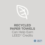 Pacific Blue Brown Recycled Multifold Paper Towels