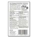 Dial Antibacterial Liquid Hand Soap, Spring Water, 1 Gal
