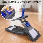 Mastertop Microfiber Mop with 4 Refills & Extendable Handle