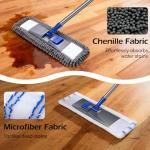 Mastertop Microfiber Mop with 4 Refills & Extendable Handle