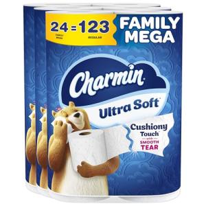 Charmin Ultra Soft Family Mega Roll Toilet Paper