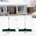 Eyliden 24" Heavy Duty Push Broom with Handle