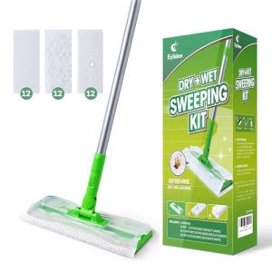 Eyliden Multi-Surface Sweeper Mop Starter Kit