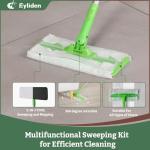 Eyliden Multi-Surface Sweeper Mop Starter Kit