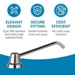 Bobrick B-8226 Silver Soap Dispenser with 6" Spout