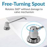 Bobrick B-8226 Silver Soap Dispenser with 6" Spout