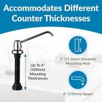 Bobrick B-8226 Silver Soap Dispenser with 6" Spout