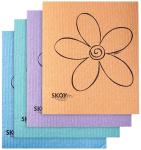 Skoy Cloth 4-Pack: Reusable Swedish Dishcloths