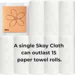 Skoy Cloth 4-Pack: Reusable Swedish Dishcloths