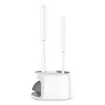 Toilet Brush and Plunger Set for Deep Cleaning