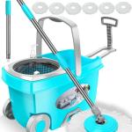 FunClean 360 Spin Mop & Bucket Set - Blue