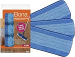 Bona Microfiber Cleaning Pads for Hardwood Floors - 3 Pack