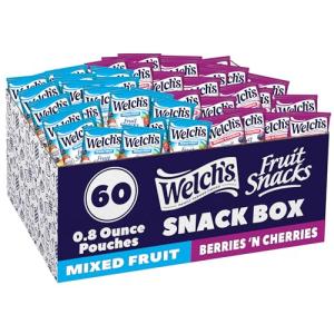Fruit Snacks Variety Pack - Bulk Pack of 60