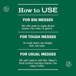 MRS. MEYER'S CLEAN DAY Lemon Verbena Cleaner Concentrate