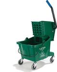 Carlisle Mop Bucket with Side-Press Wringer, 26 Quarts