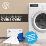 Microfiber Cleaning Rags - 50 Count Box