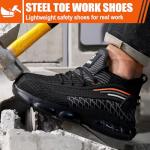 Lightweight Steel Toe Work Sneakers for Men and Women