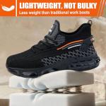 Lightweight Steel Toe Work Sneakers for Men and Women
