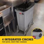 Rubbermaid Ventilated Slim Jim Waste Bin - 87L