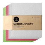 Swedish Wholesale 8"x7" Reusable Dishcloths - Assorted