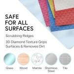 Swedish Wholesale 8"x7" Reusable Dishcloths - Assorted