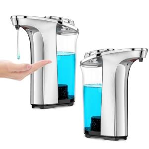 Touchless Soap Dispenser Set of 2 - 17.6oz