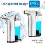 Touchless Soap Dispenser Set of 2 - 17.6oz