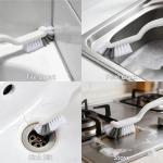 Multi-Purpose Crevice Cleaning Brush for Home