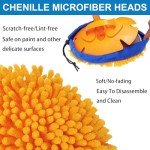 52" Microfiber Duster with Washable Chenille Heads