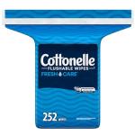 Cottonelle Fresh Care Flushable Moist Wipes 252 Count