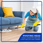 Heavy Duty Cotton Wedge Dust Mop Head with Handle