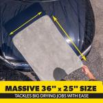 Super Absorbent Gray Microfiber Towels for Cars